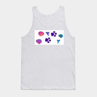 Paw Prints, Fossils, &Shells Tank Top